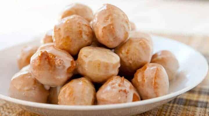 Dozen Glazed Donuts Hole