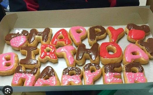 Birthday Donuts